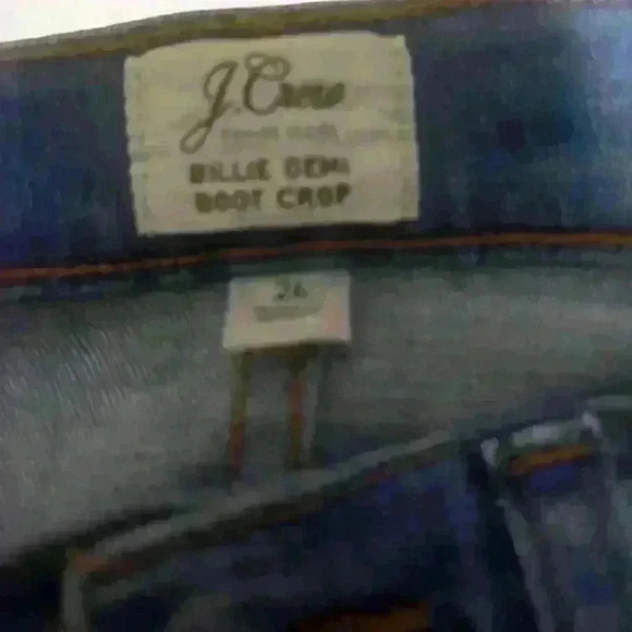 COPY - NWOT JCrew distressed jeans flared fringe at the bottoms ❤️ - Picture 3 of 3